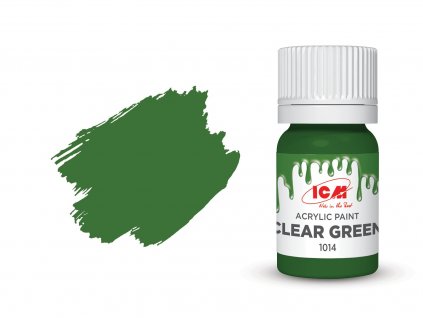 Barva ICM - Clear Green 12ml