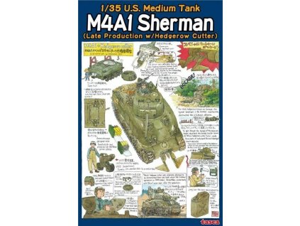 165319 1 m4a1 sherman hedgerow 1 35 asuka