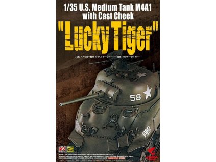 165331 1 m4a1 sherman w cast clucky tiger 1 35 asuka