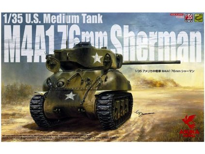 165337 1 m4a1 76mm sherman 1 35 asuka