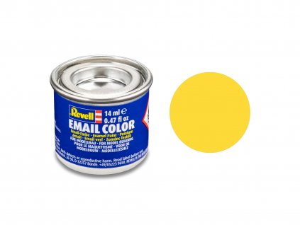 Barva Revell ENAMEL - 15 Žlutá matná (Yellow Matt RAL1017) 14ml