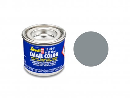 Barva Revell ENAMEL - 43 Šedá střední USAF matná (Grey USAF Matt) 14ml
