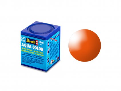 170365 1 farba revell aqua 30 oranzova leskla orange gloss ral2004 18ml