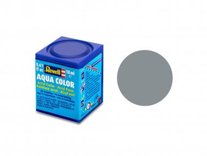 170392 1 farba revell aqua 43 siva stredna usaf matna grey usaf matt 18ml