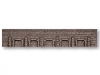 173398 1 oporny mur s arkadami 33x12 5cm 1 72 ho