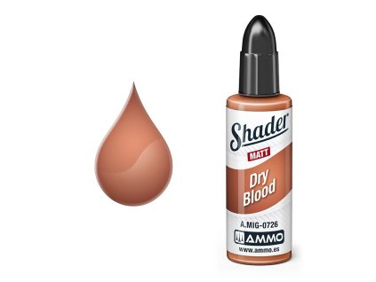 Barva AMMO MATT SHADER - Dry Blood 10ml