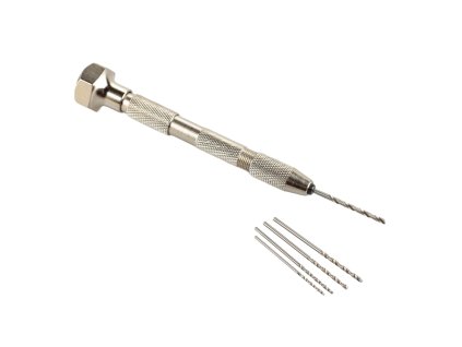 hand drill with five drills 1 1 2 1 4 1 5 1 8 mm 99019 heller 03
