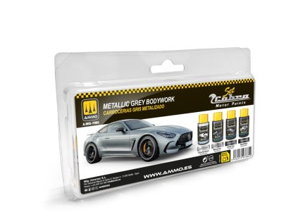 cobra motor metallic grey bodyworks set