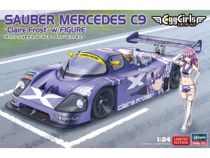sauber mercedes c9 claire frost w figure 1 24 HASEGAWA SP582 06