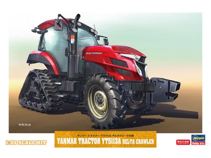 yanmar tractor yt5113a delta crawler 1 35 HASEGAWA 66104 010