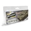 drybrush set green colors