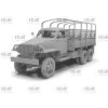 studebaker us6 u3 us military truck 1 35 35490 icm 06
