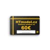 Elektronická dárková poukázka - 60 EUR