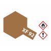 209932 tamiya mini xf 92 yellow brown dak 1941 10ml acrylic