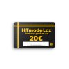 Elektronická dárková poukázka - 20 EUR