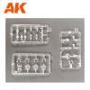 AK35504 Grapa Clear Parts Transp