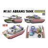 M1A1 Abrams Tank Ukraine Update Version with Workable Tracks 1/35