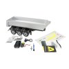 amewi rc 3 axle semi trailer with metal dump body silver 1 14 rtr AMEWI 22735 06