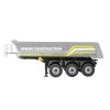 amewi rc 3 axle semi trailer with metal dump body silver 1 14 rtr AMEWI 22735 05