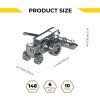 voracious harvester mechanical model constructor kit mt026 metal time 05