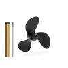 Lodny hriadel s puzdrom 200mm
