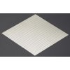 144925 1 plech ocelovy 0 2mm 10x10cm s kosostvorcami killerbody