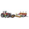159097 3 massey ferguson 7480 s nakladacm a privesom 1 16 bruder