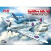 163264 11 wwii raf airfield spitfire mk ix spitfire mk vii 7 figures diorama set 1 48