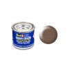 Barva Revell ENAMEL - 381 Hnědá sametová (Brown Silk RAL8025) 14ml