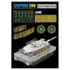 Leopard 2A6 Captured Version with T-80 Wheels in Moscow 2 in 1 Limited Edition 1/35