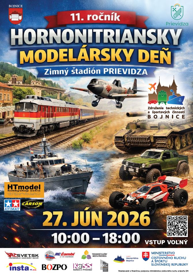 Hornonitriansky modelársky deň Prievidza 2026