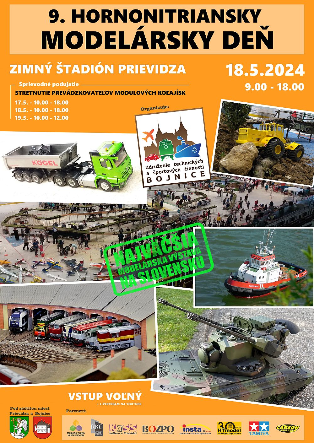 Hornonitriansky modelársky deň Prievidza 2024