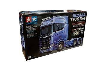 Unboxing video Tamiya RC Scania 770 S 1/14