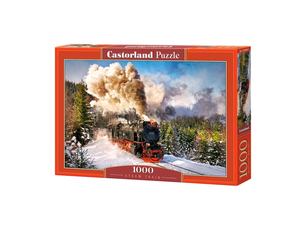 Steam Train, Puzzle 1000  Castorland