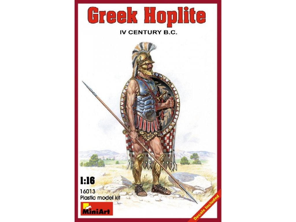 Greek Hoplite IV b.c. 1/16 MiniArt