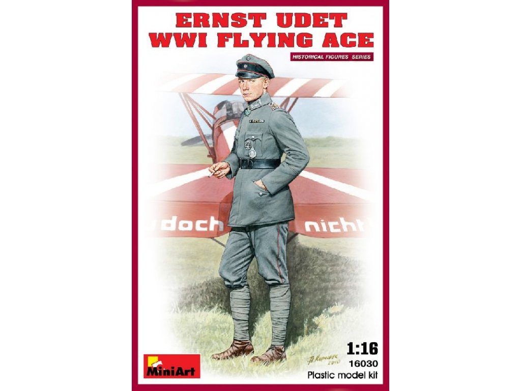 Ernst Udet WW1 Flying Ace 1/16 MiniArt