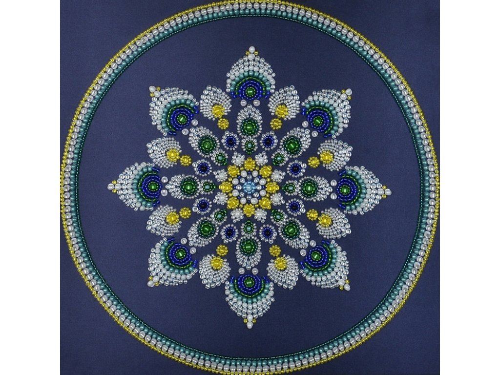 Mandala, Auflage 2, Perlenstickset Miniart Crafts