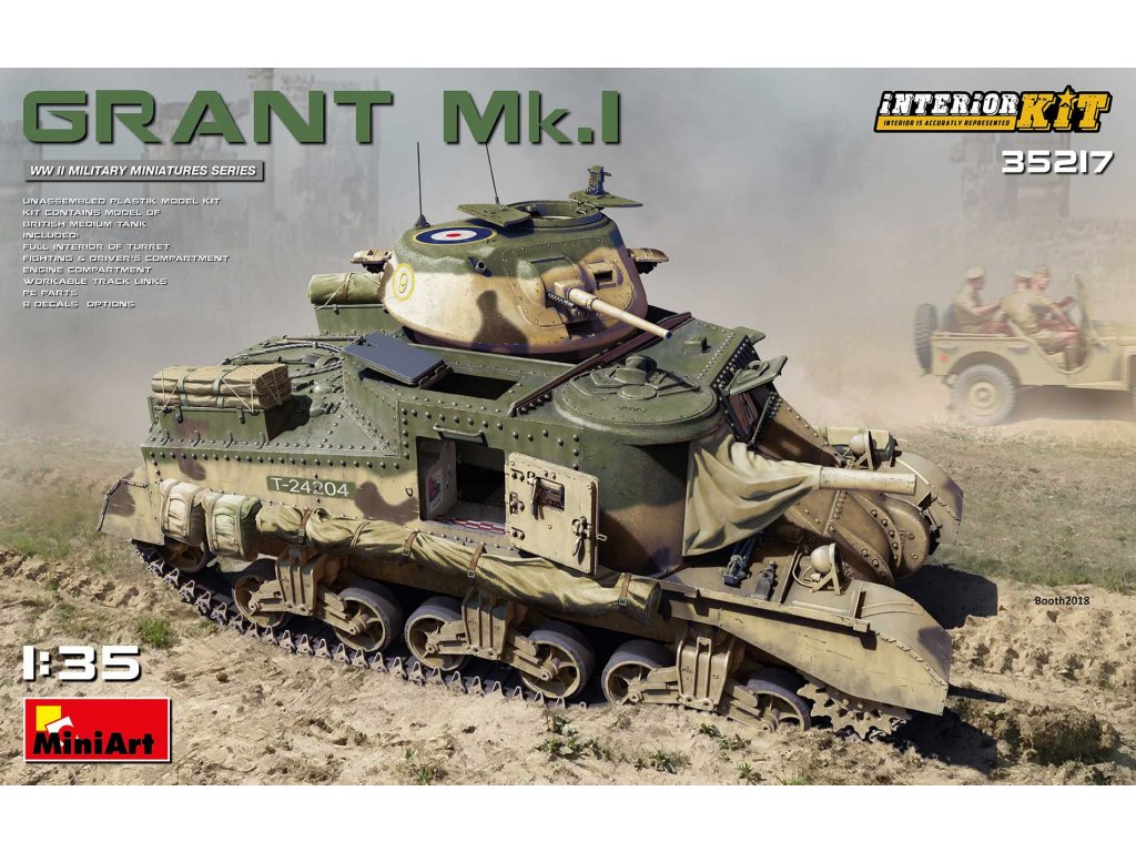 Grant Mk.I Interior Kit 1/35