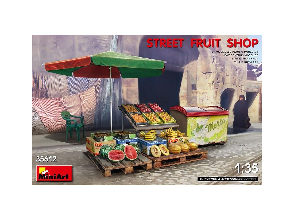 Street Fruit Shop 1/35