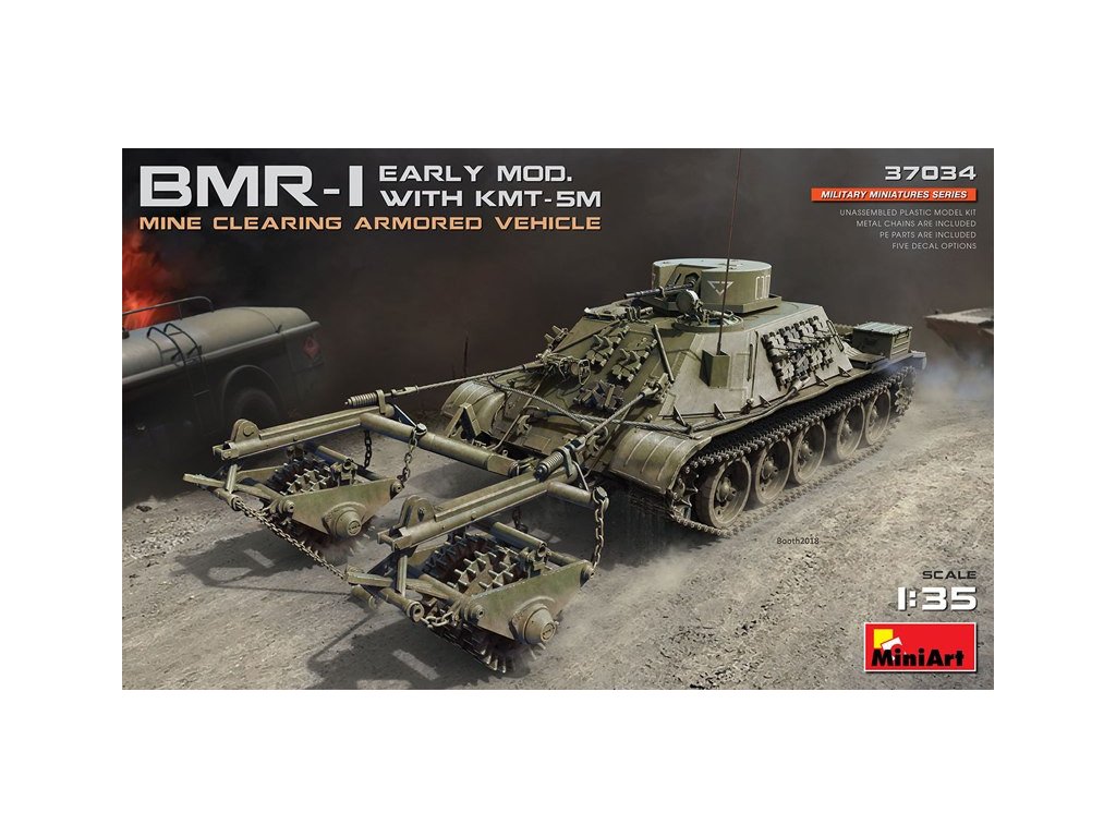 BMR-1 Early Mod. with KMT-5M 1/35 MiniArt