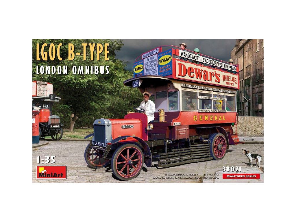 LGOC B-Type London Omnibus 1/35