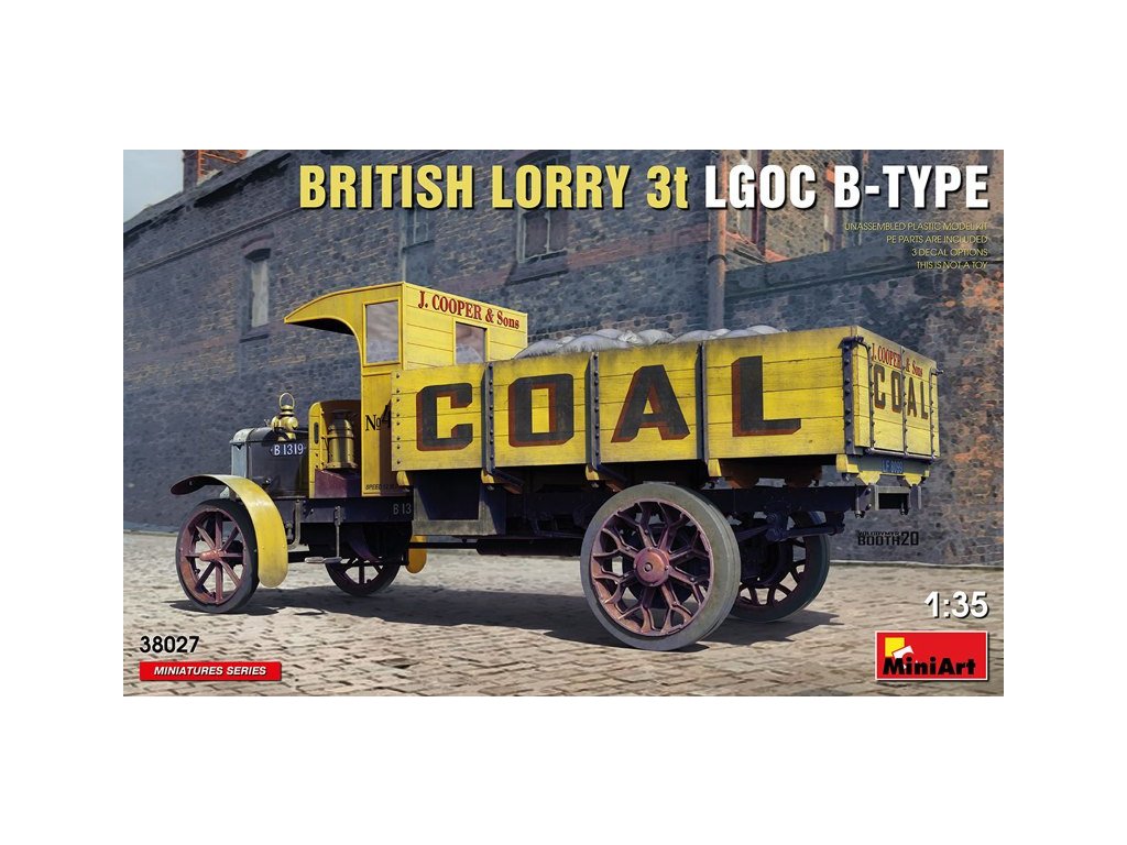 British Lorry LGOC 3t B-Type 1/35