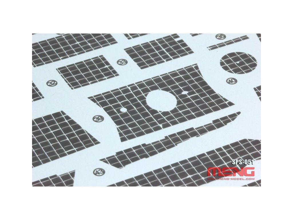 Zimmerit set type B pre Panther Ausf. A Late 1/35  Meng