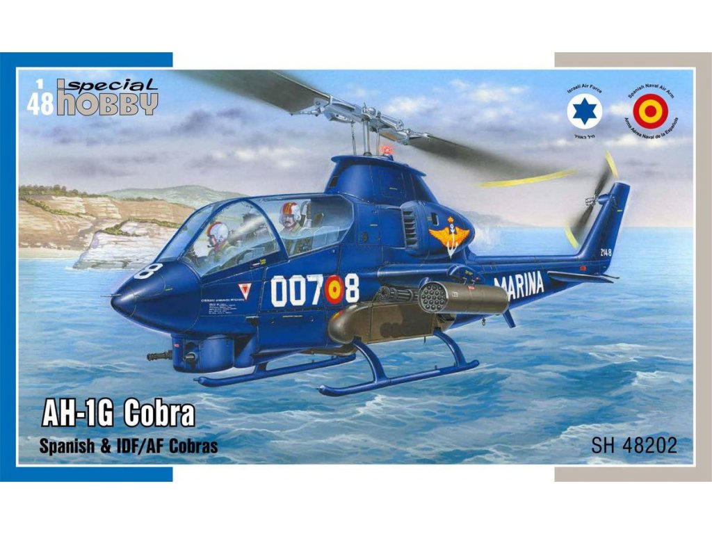 AH-1G Cobra Spanish & IDF/AF Cobras 1/48 Special Hobby