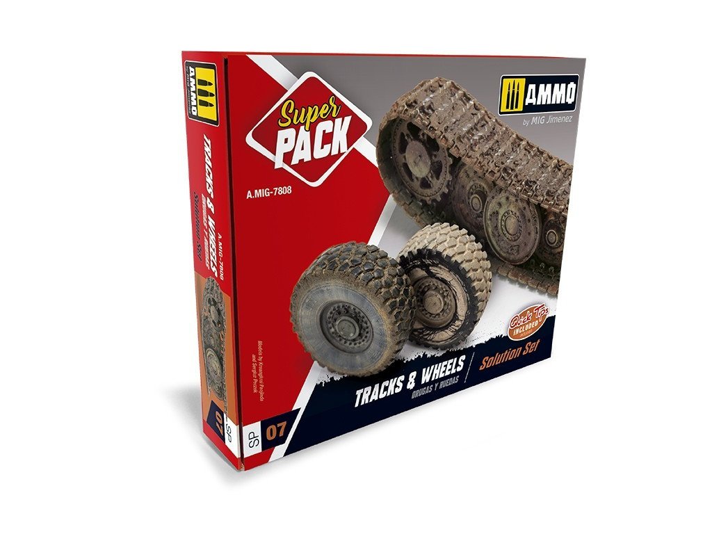 Sada weatheringových produktů Superpack - Tracks & Wheels