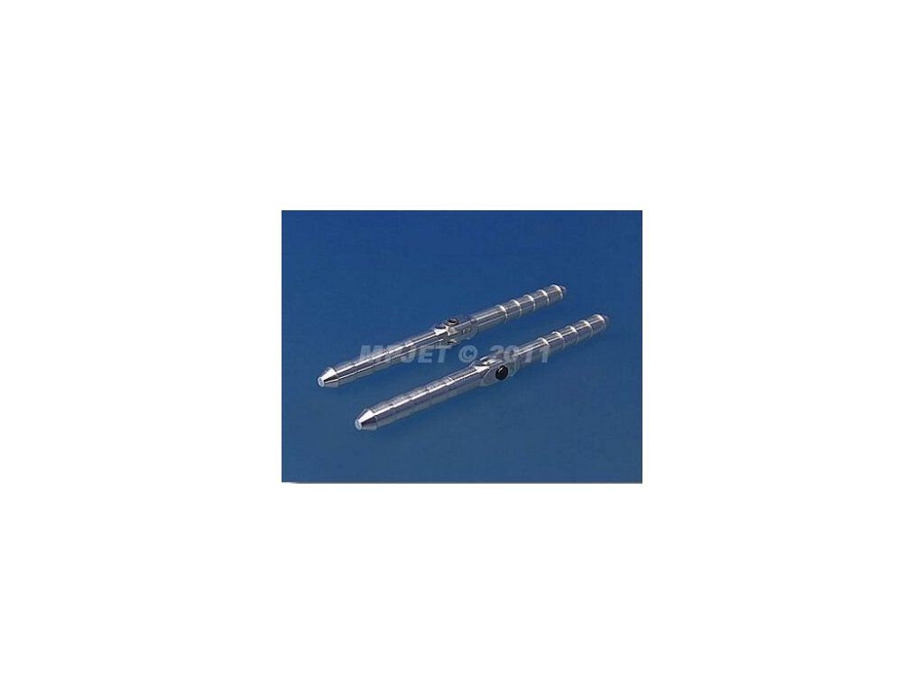 Pin type hinge Aluminium, 6x98mm 6pcs