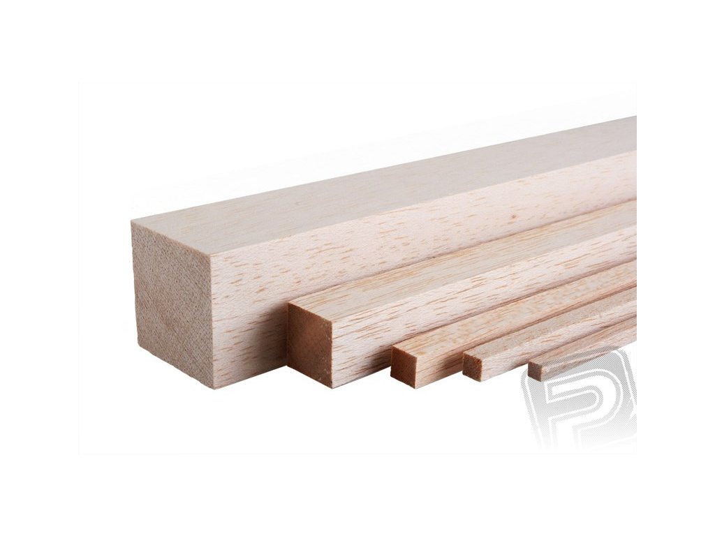 Balzová lišta 4x4x1000mm