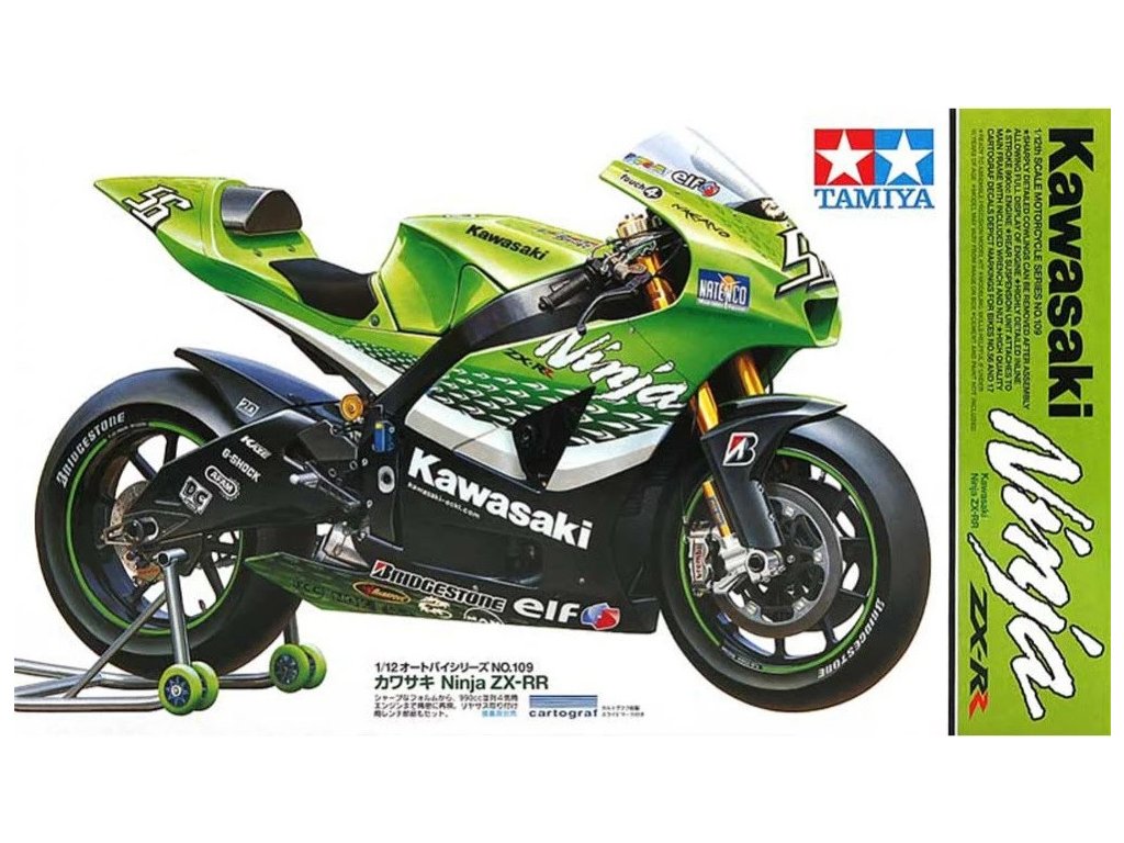 Kawasaki Ninja ZX-RR #55 2006 1/12 - HT model