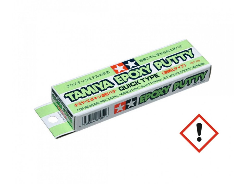 Dvojzložkový tmel Tamiya Epoxy Putty - Quick Type 25g