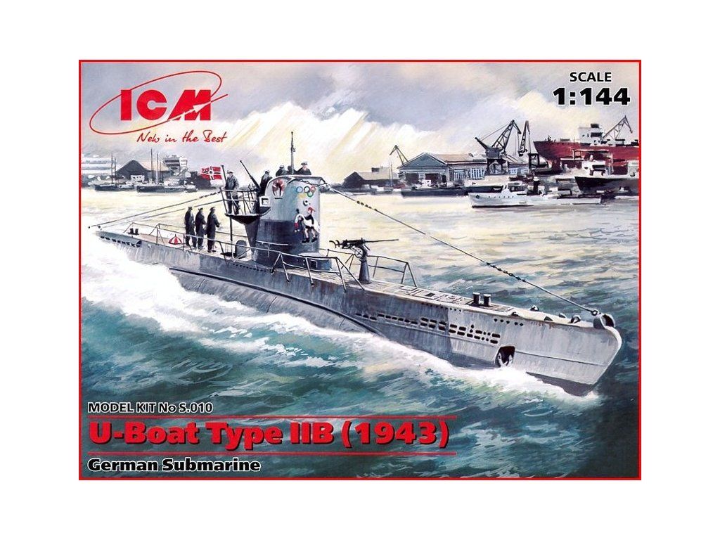 U-Boot Type IIB, 1943   1/144